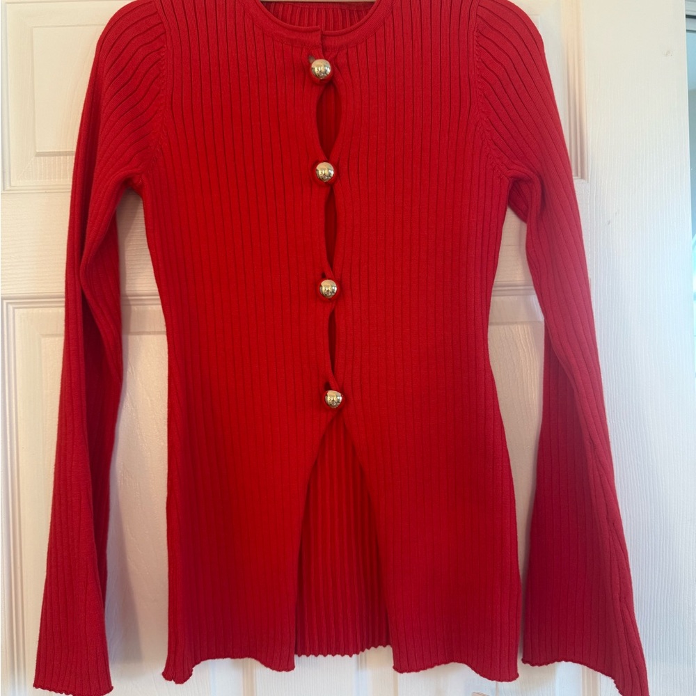 Commense Vibrant Red Sweater